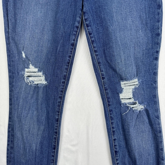 Universal Thread High Rise Skinny Distressed Womens Blue Jeans Size 8/29R - Picture 5 of 16